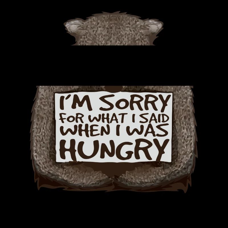 Désolé, j’avais faim.