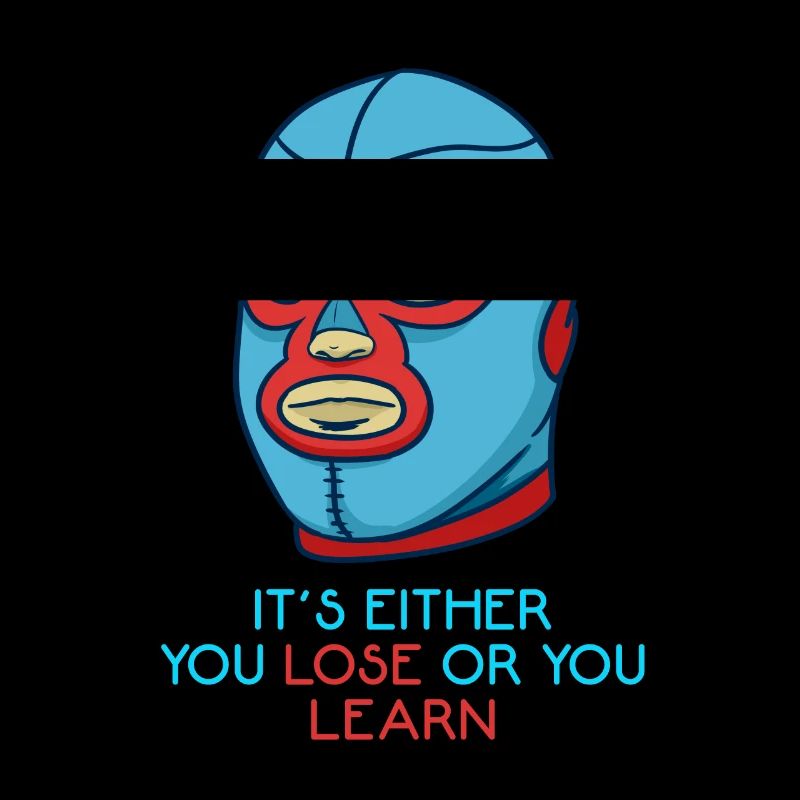 Entweder du verlierst oder du lernst