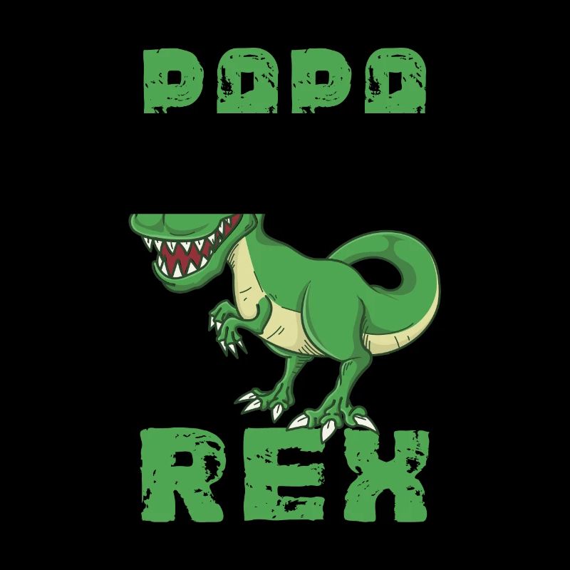 Papasaurus Rex Dinosaur T-Rex Dad Gift