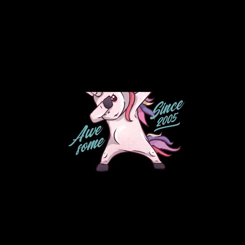 Awesome Since2005 Unicorn