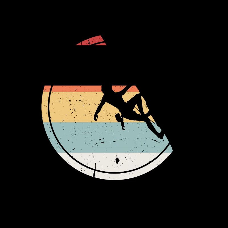 Klettern - Vintage Retro Bouldern Geschenk