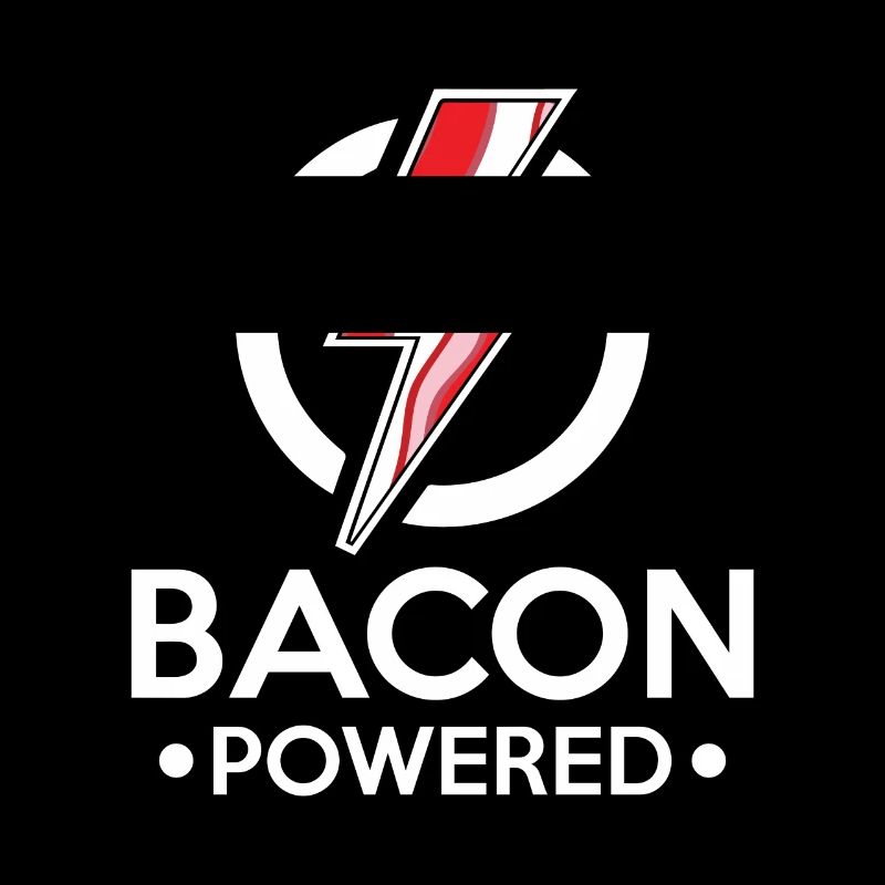 Bacon Powered - lightning taste morning