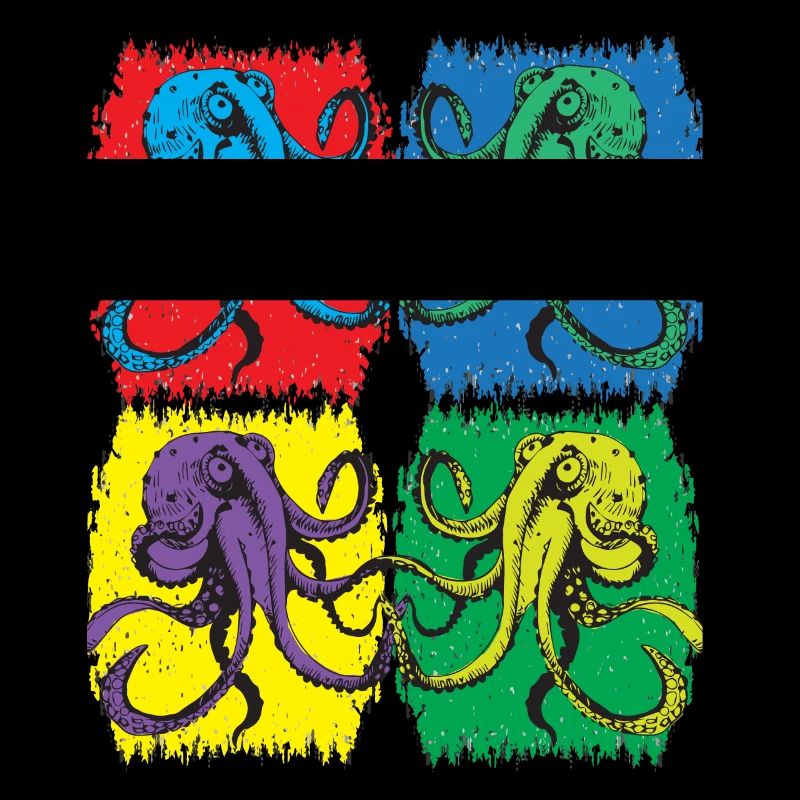 Octopus Pop Art