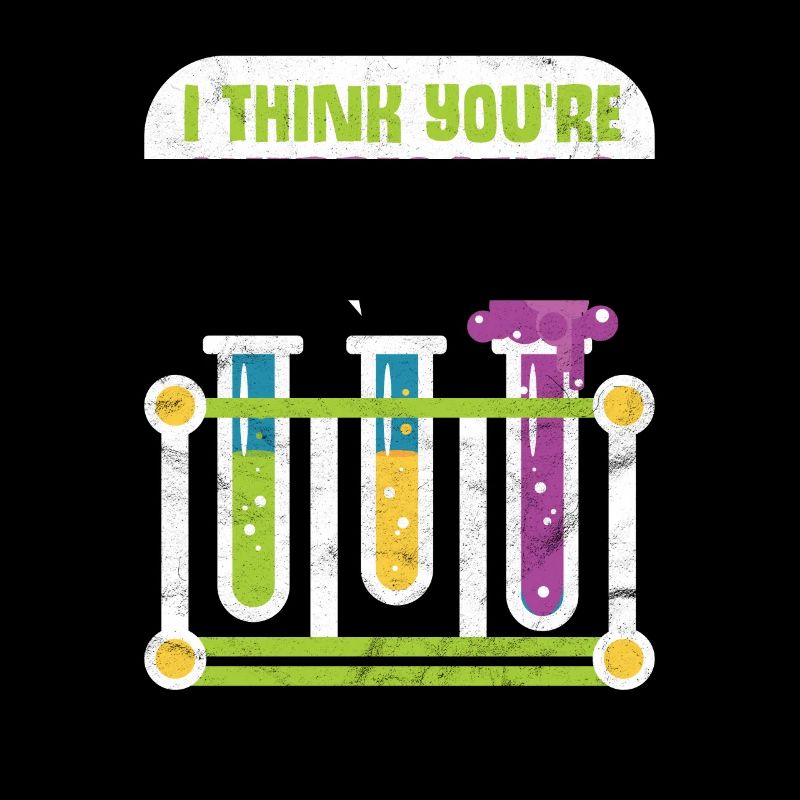 Dites chimie chimiste nerd cadeau université