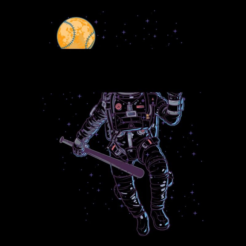 Astronaut, outer space, baseball, gift, moon
