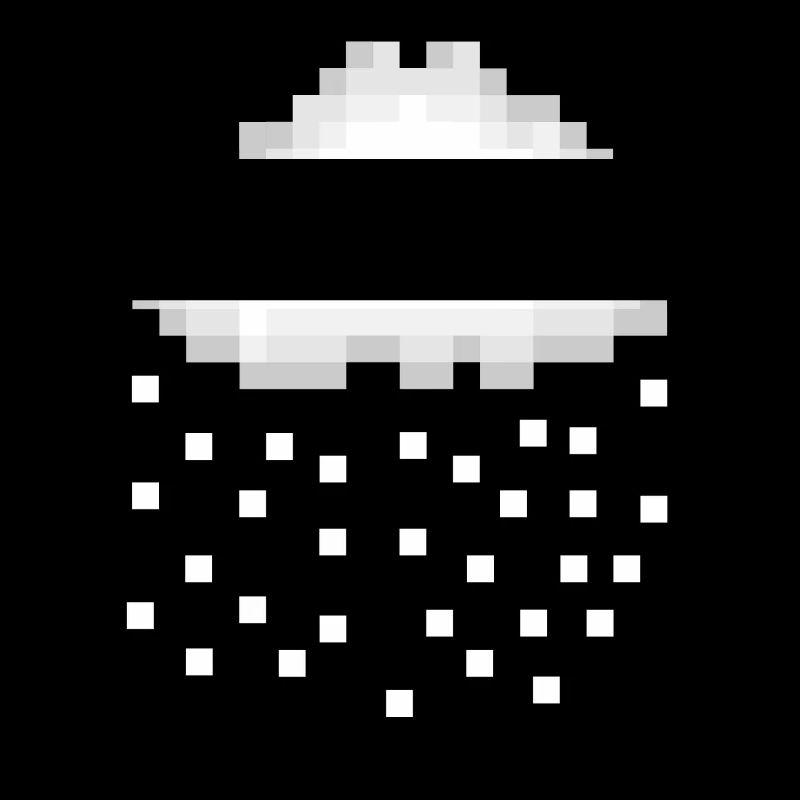 Schnee Pixel