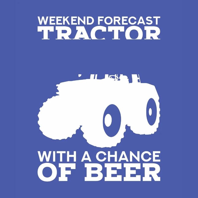 TRACTOR PULLING GESCHENK: Traktor ziehen mit Bier