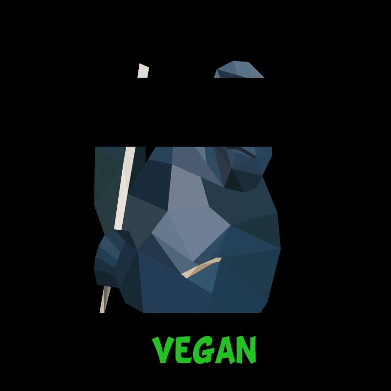 Tshirt Vegan Gorilla