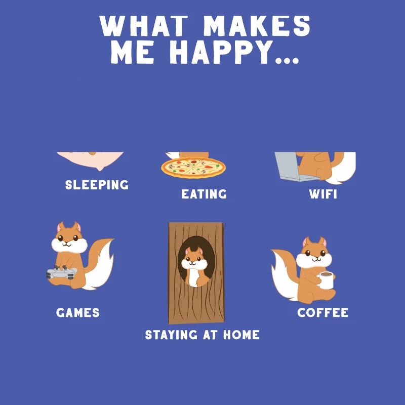 Eichhörnchen - Introvert - Eichkätzchen - Geschenk