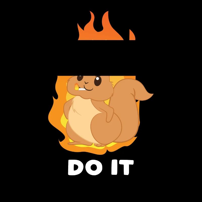 Eichhörnchen - Feuer - Eichkätzchen - Geschenk