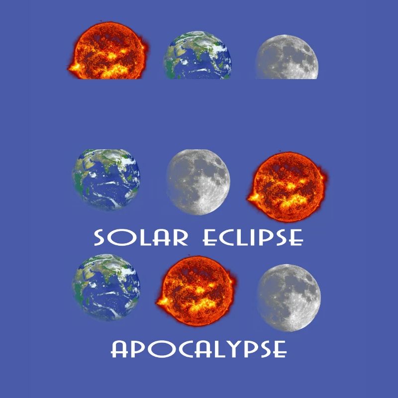 Eclipse Lunaire Eclipse Solaire Apocalypse