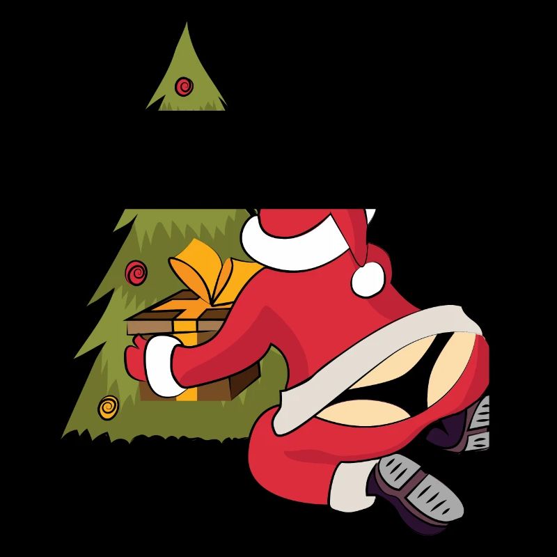 Weihnachtsmann String Weihnachsbaum Bescherung