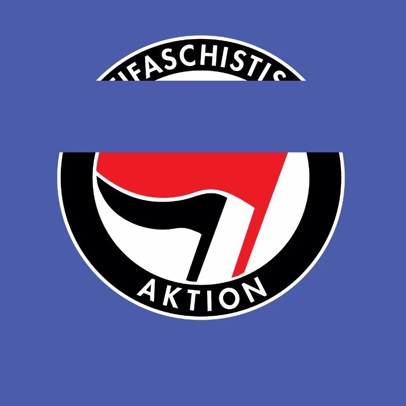 Action antifasciste, Logo Antifa, Drapeaux