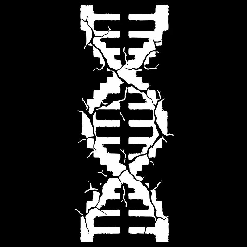 Zerstörte DNA Helix Mutation