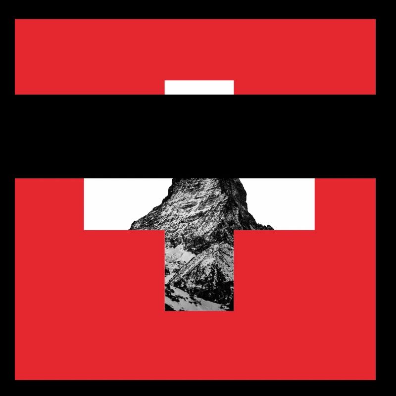 Suisse Cervin Drapeau