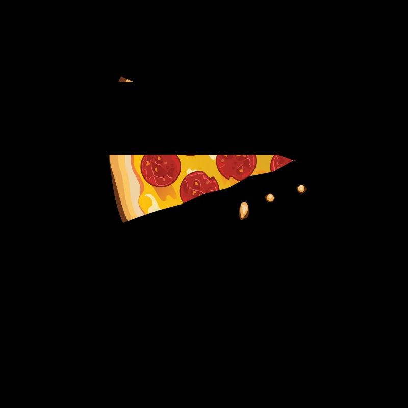 Pizza Slice Design Pizza Gift Idea Salami