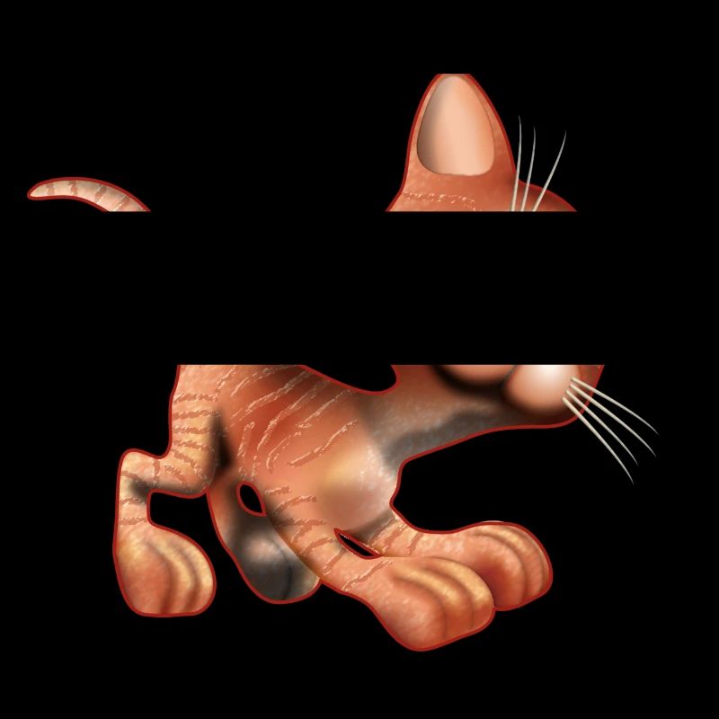 3D Katze