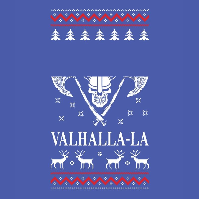 Pull de Noël laid Valhalla