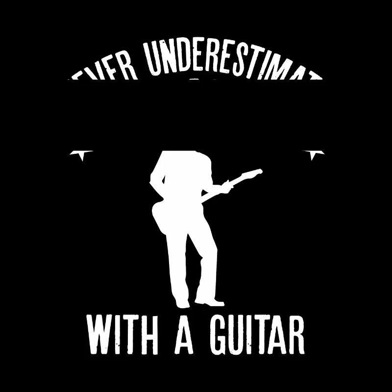 Unterschätze niemals einen Opa mit einem Gitarrendesign