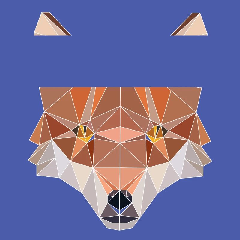 Tshirt polygonal Design Symmetrical Triangular