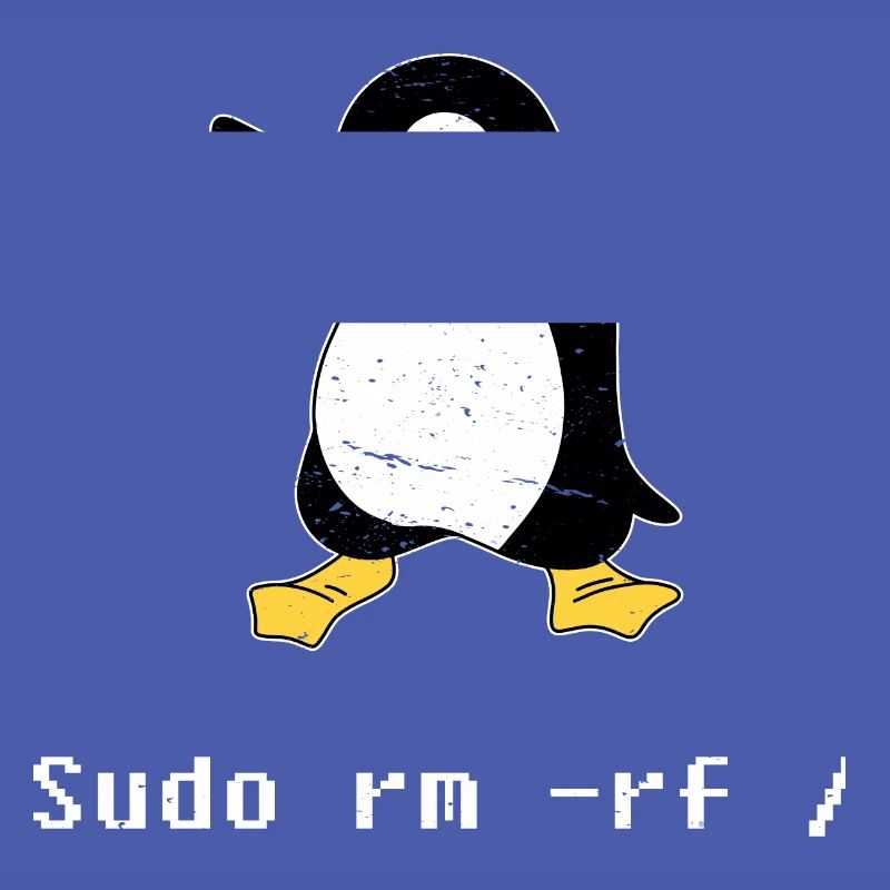 Sudo rm RF Admin Sysadmin Cadeau Java Linux