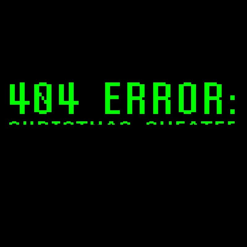 404 Error Christmas Sweater Not Found Funny Ugly