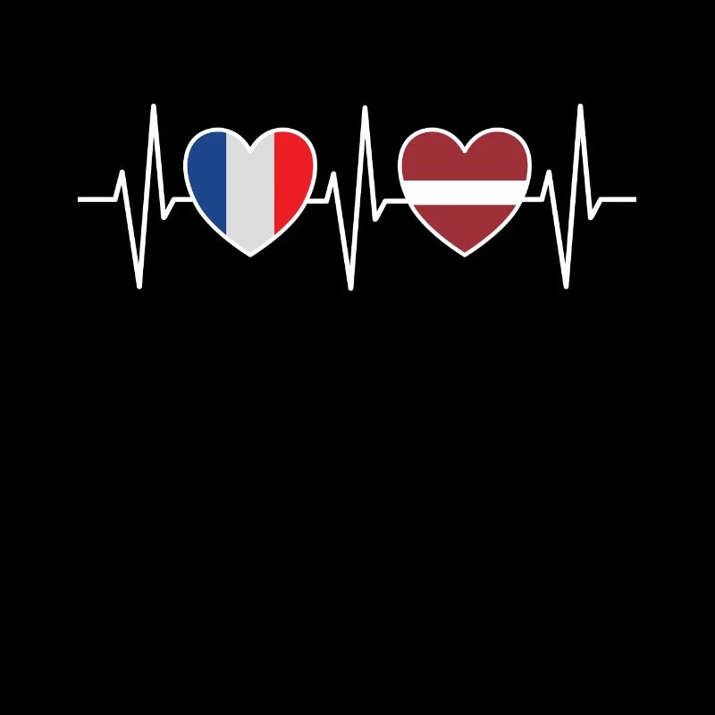 France et Lettonie Drapeau letton Drapeaux