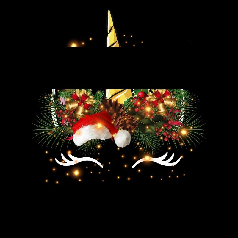 Licorne de Noël
