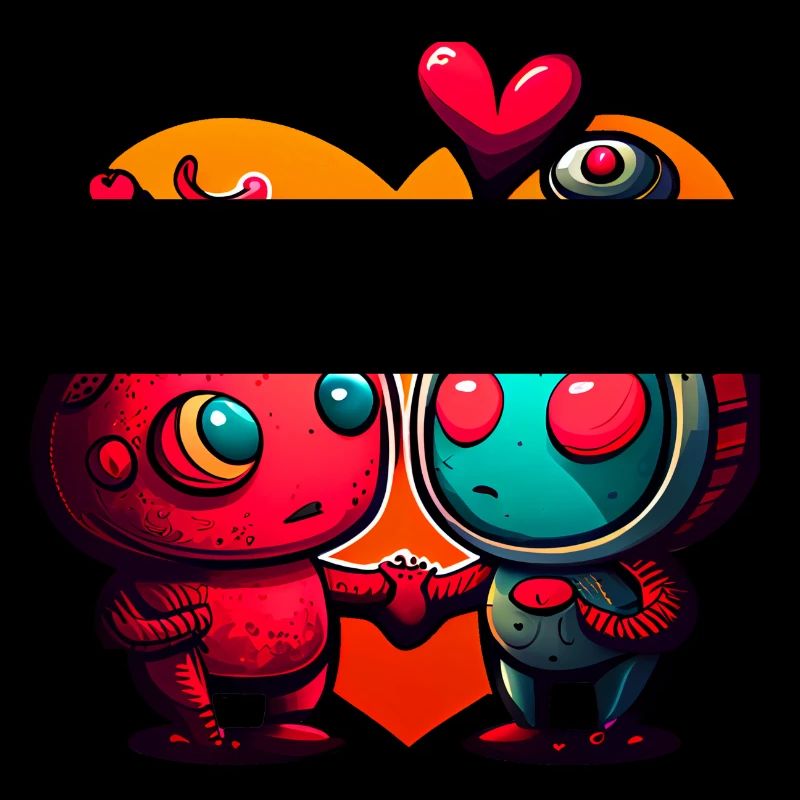 Les robots de la Saint-Valentin adorent #love