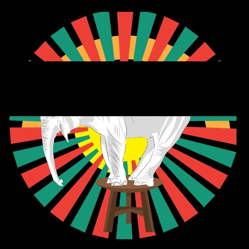 Éléphant blanc dans le cirque