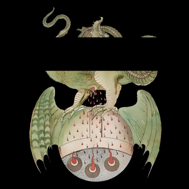 Mittelalter Drache