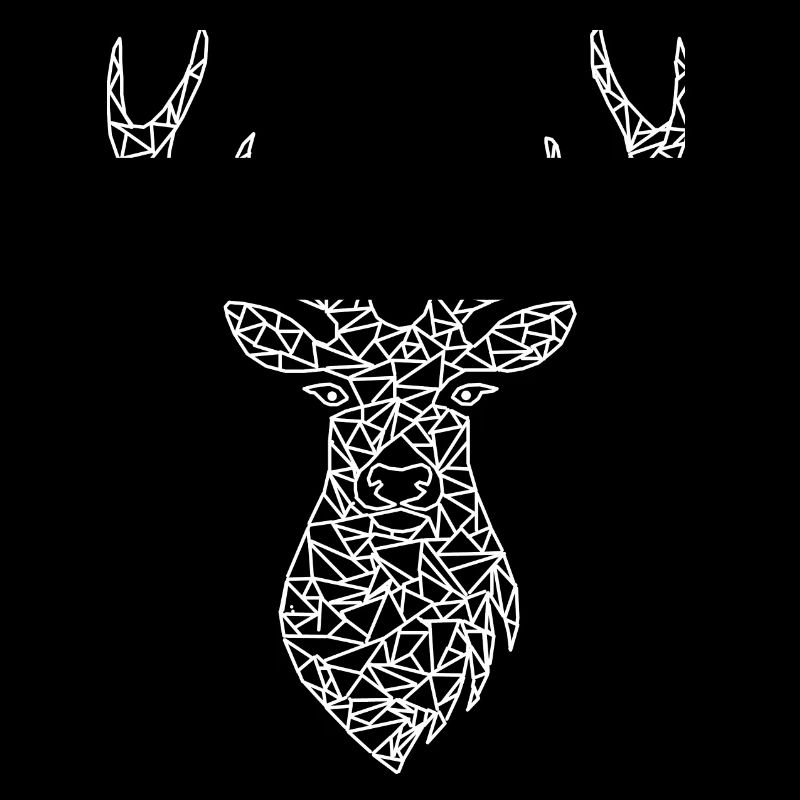 geometric stag