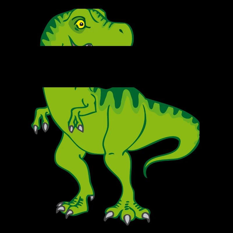 T-Rex / Green Comic Dinosaur