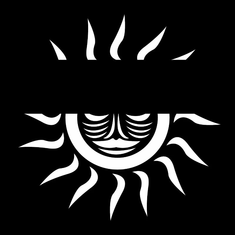 Maori Sun Face - Gift Idea