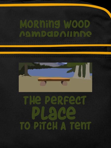 Camping slogan camping