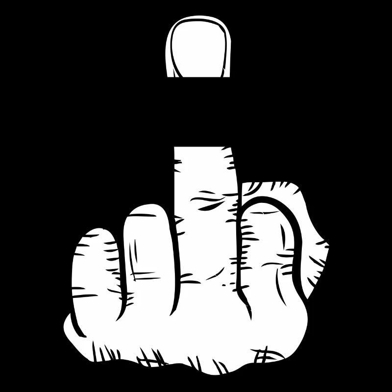 Mittelfinger! Geschenk