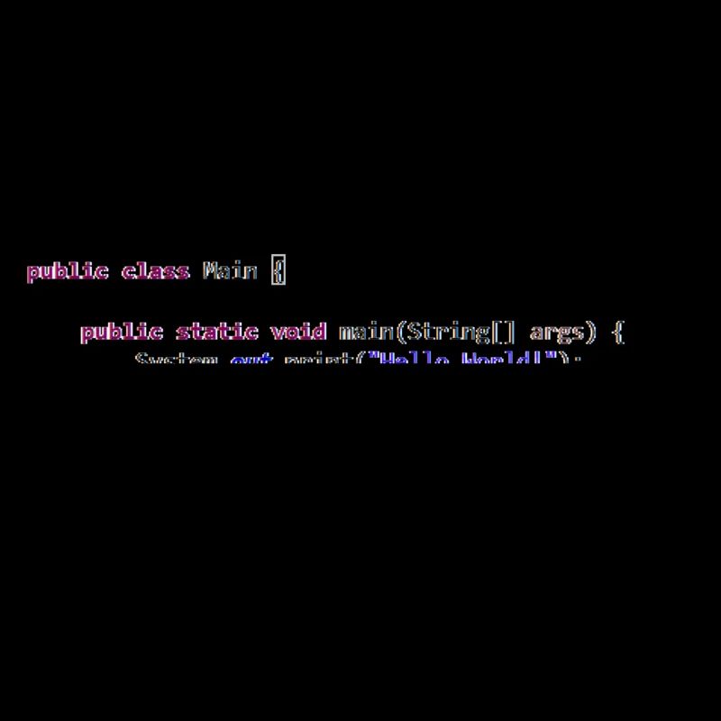 Java Hello World! Geschenkidee