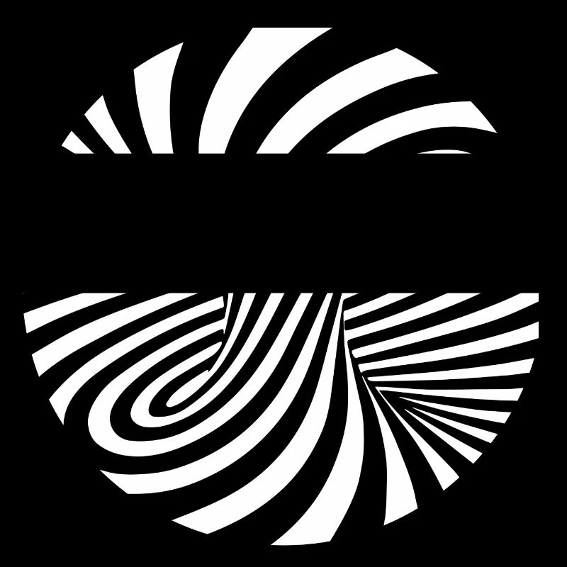 Optical illusion pattern shapes geometry gift