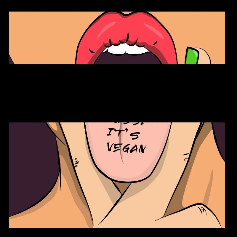 eat pussy its vegan