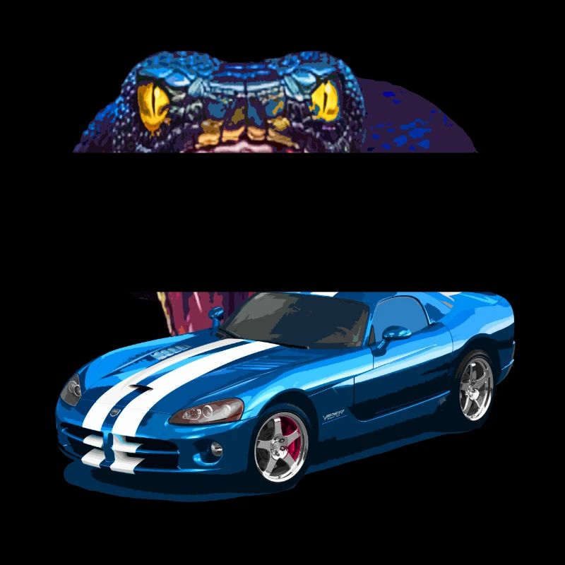 Viper SRT Cyan