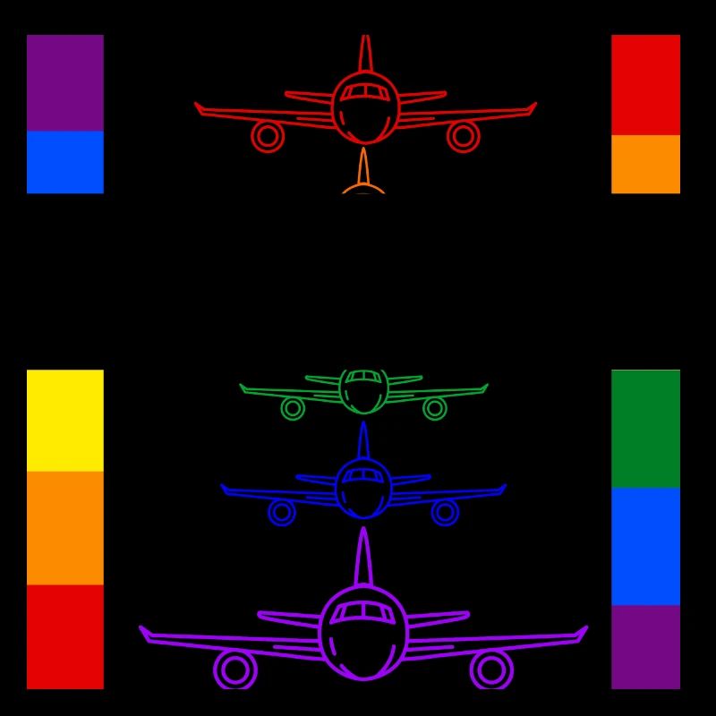 rainbow planes