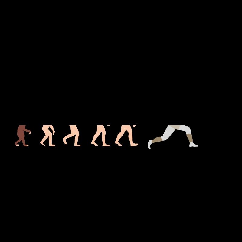 Evolution Fechten Lustige Geschenkidee