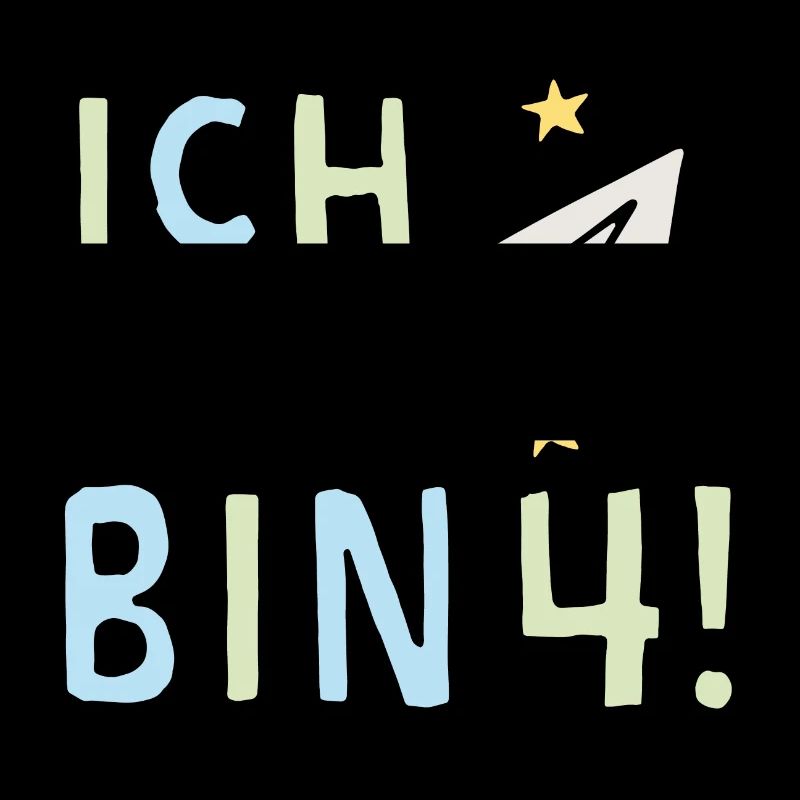 Ich bin vier