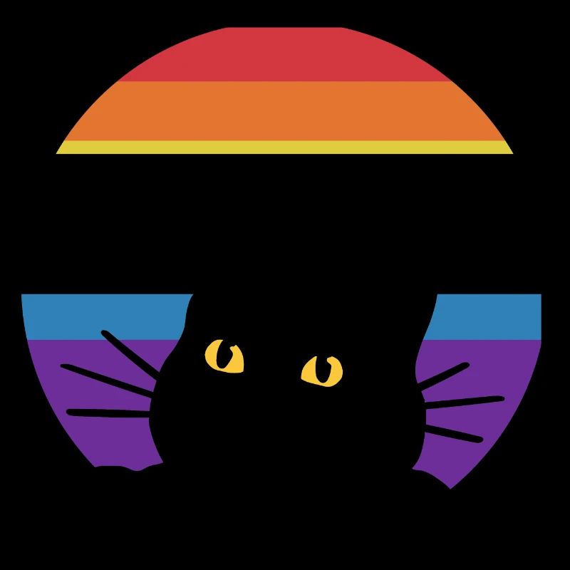 Rainbow cat