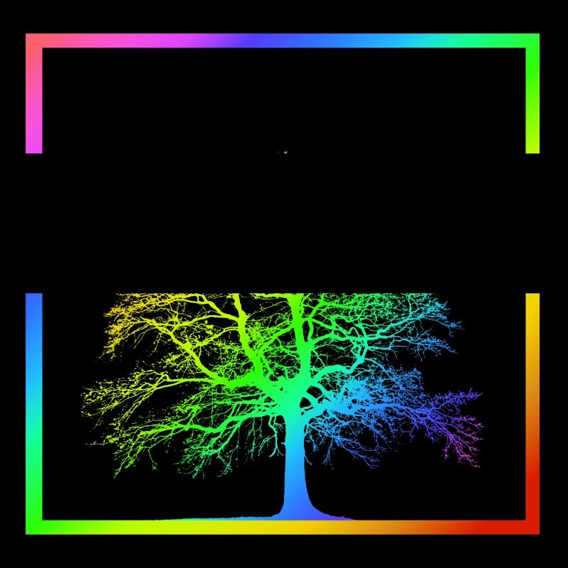 Rainbow tree - tree - nature - LGBT
