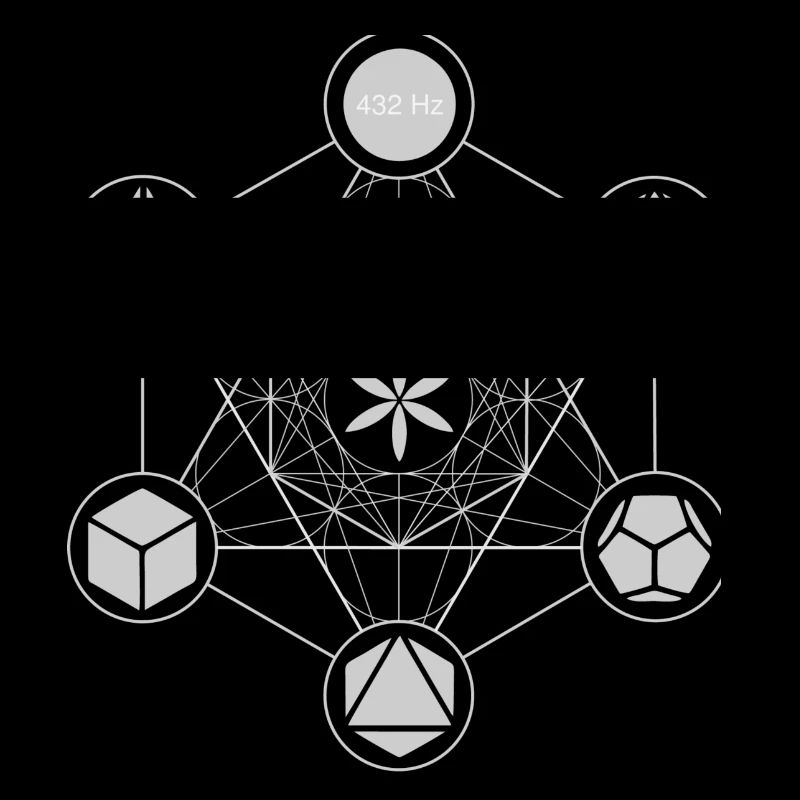 Metatron Vorlage weiß