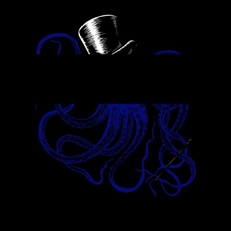 Octopus Magician Vodoo Monster Octopus Squid Ink