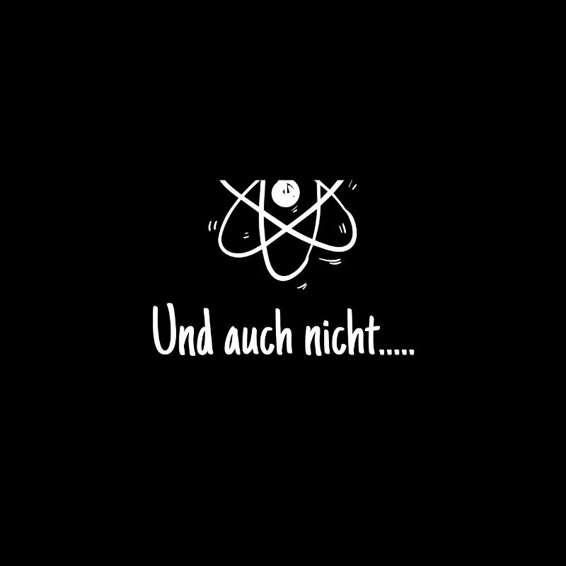 Lustiger Physik Witz Quantenphysik Atom Lehrer