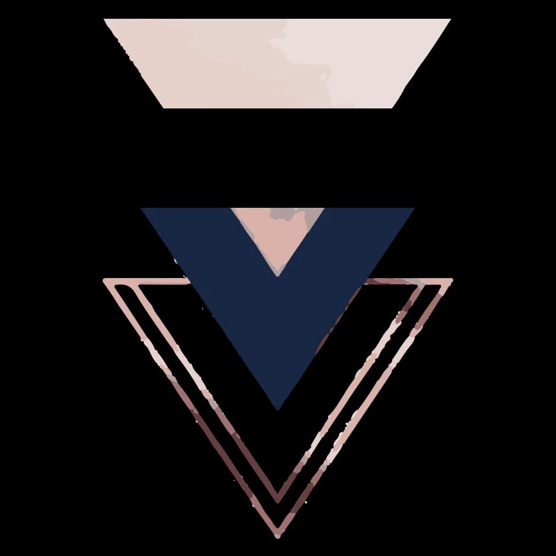Triangles rose