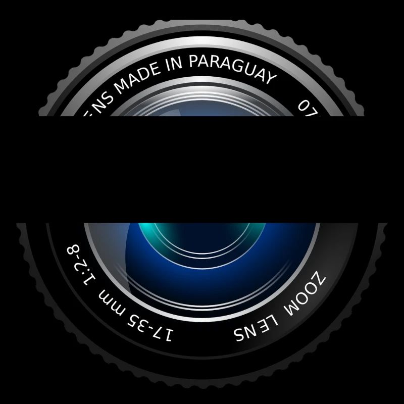 objectif de la caméra